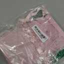 WHIPPY Women Lace-up Corset Waist Belt Transparent PVC Lace Crochet Petal Elastic Wide Belt for Dress (S: Fit Waist 27-30 Inches, Pink)