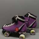 Bont Parkstar Purple Suede Professional Roller Skates for Park Ramps Bowls Street - Rollerskates for Outdoor and Indoor Skating 9.5