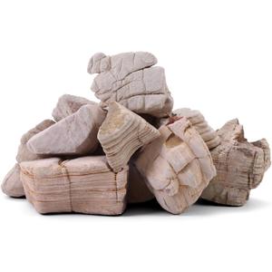 2-4 Inches Natural Pagoda Rock 10 PCS Aquarium Rocks for Aquascaping, Aquarium Landscaping, Terrariums, Fish Tank Decoration, Vivariums, Paludarium, Reptile and Amphibian Enclosures