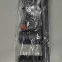 3 Light Track Lighting Kit,Black 3 Way Modern Plug in Ceiling Spotlight,Industrial LED Wall Light for Kitchen Cabinet Gallery Bar Hallway Living Room,Rocker Switch,15 Foot Cord(No Bulb)