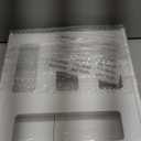 SpaceAid Bag Storage Organizer for Kitchen Drawer, Bamboo Organizer, Compatible with Gallon, Quart, Sandwich and Snack Variety Size Bag (1 Box 4 Slots), White