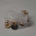 Hewory Gold Taper Candle Holders: Candlestick Holders Set of 6 Hurricane Glass Tall Candle Holder for Candlesticks Candle Sticks Holder Decor for Table Centerpiece Wedding Party Christmas Decorations