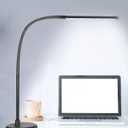 LED Desk Lamp, Swing Arm Architect Task Lamp with Long Flexible Gooseneck, 3 Color Modes, and USB Adapter, Dimmable Desk Light for Home/Office/Drafting/Reading/Piano