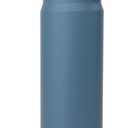 ZULU Powerfill Pro 24oz Stainless Steel Water Bottle with Quick Fill Lid, Triple Walled Vacuum Insulated Metal, Leak Proof Locking Lid, Sip and Chug, Reusable BPA Free, High Tide