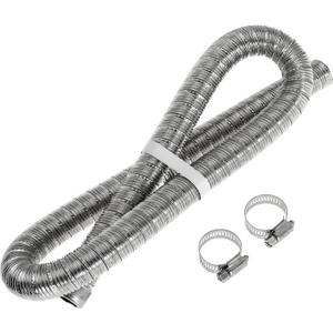 100cm 24mm Exhaust Pipe Replaces 36061296 90394 for Webasto for Eberspacher Espar Diesel Parking Heaters with Clamps