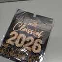 Glitter Black and Gold Graduation Card Box for Class of 2026, Congrats Grad Card Box for Graduation Party Supplies Party Favors