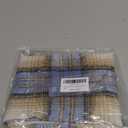 Artoid Mode Blue Light Coffe Farmhouse Plaid Spring Table Runner, Winter Rustic Holiday Check Kitchen Dining Table Decoration for Home Party Decor 13x60 Inch