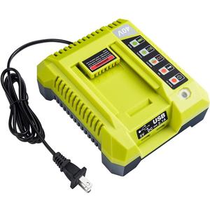 40V Charger for Ryobi Battery Charger Replacement OP401 Compatible with Ryobi OP4015 OP4026 OP4026A OP4030 OP4040 OP4050 OP4050A OP4060 OP40261 OP40301 40V Battery