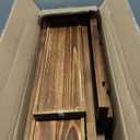 Janedream Wooden Cupcake Stand, 3-Tier Dessert Display Set with Removable & Foldable Stands, Rustic Candy Cart Serving Tray for Party, Cakes, Pastries, Fruits & Snacks