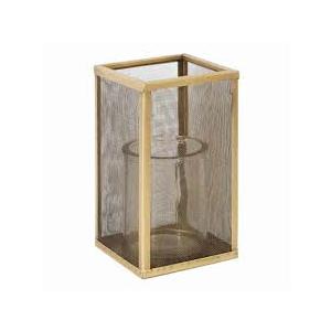 Gold Candle Holder 6x10in