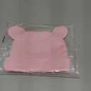 Duoyeree Baby Hat Newborn Hat Adorable Cotton Bear Ear Beanie Cap for Infant Girl Boy 0-6 Months (Pink)