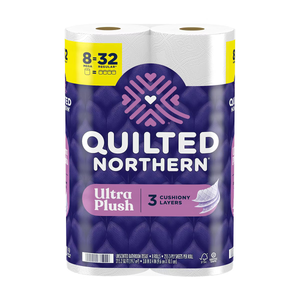 Quilted Northern® Ultra Plush Premium Comfort Toilet Paper 8 Mega Rolls