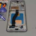 Incell For Samsung Galaxy S21 Ultra 5G LCD Screen Replacement For Samsung S21 Ultra 5G Display for SM-G998U SM-G998b/DS Ddigitizer Replacement Touch Screen Repair Part With Frame(Silver)