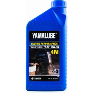 Yamaha New OEM FC-W 4-Stroke Engine Oil, 1qt/32oz 10W-30, LUB-10W30-FC-12