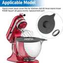 Mixer Glass Bowl Cover Lid for KitchenAid K5GB 5 Quart Tilt-Head Stand Mixer Parts & Accessories