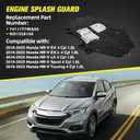 74111T7WA00 Front Lower Engine Splash Guard Compatible with Honda HR-V 2016 2017 2018 2019 2020 2021 2022 1.8L,Under Car Splash Shield Lower Cover Board