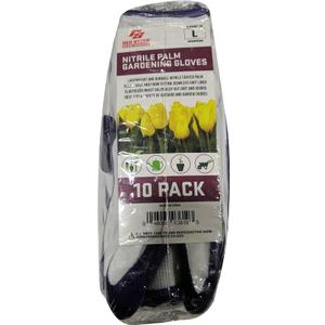 Company Women's Nitrile 10-Pack Garden Gloves