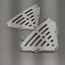 Sotfamily Plastic Shower Caddy Corner (For 90 Only), 4 Pack Adhesive Corner Shower Shelves for Bathroom Organizers and Storage, White