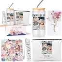 Book Lovers Gifts for Women, Bookish Gifts for Readers, Gift for Book Lovers Women, Gift for Readers, BookClub, Librarian, Bookworm, Reading Accessories, with 16oz Glass Cup, #4