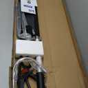 janz 24 FT, Aluminum Telescoping Pressure Washer Wand with 2 Pressure Washer Extension Wands,Gutter Cleaner Attachment, 7 Spray Nozzle Tips, 2 Hose Inlet Adapters, Pivoting Coupler and Support Harness (Yellow)