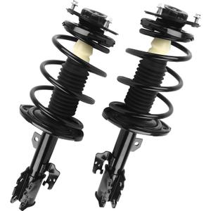 KUSATEC Front Pair Complete Struts Shock Absorber fit for 2004-2006 Lexus ES330, Toyota Camry; Solara, 172206 172205 Struts with Coil Spring Assemblies