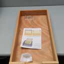 Draworia Pull Out Cabinet Drawers - 6x2 Size Options (12-23'W, 18-21'D), Pre-Assembled with Soft Close Slides, Solid Beechwood, Easy Installation(12'W x 21'D)