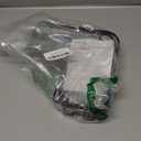 Sakugi Corner Shower Caddy - 2 Pack, Adhesive Shower Organizers, Rustproof Stainless Steel Shower Shelves with 8 Hooks, No Drilling Bathroom Organizers and Storage Racks, Space-Saving, Black, Medium