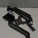 WALI Single Monitor Mount for 13-34 inch Screens, Adjustable Single Monitors Arm, Regular Screen up to 32 inch, 26.4lbs, Computer Monitor Stand for Desk, VESA 75/100mm (GSMP001N), Black