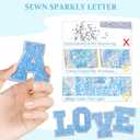 COSHAYSOO Blue Girls Purse Crossbody Initial Fanny Pack Belt Bag, 6 7 8 9 10 11 12 Year Old Girl Birthday Gifts Monogrammed Letter E