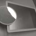 FUNTOUCH Large Makeup Vanity Mirror with Lights, 4500mAh Rechargeable Lighted Desk Makeup Mirror with 96 LED Lights and 10x Magnifying Mirror, 3 Color Lighting with Phone Holder,White