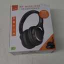 iLive Radio Frequency Wireless Headphones with Transmitter/Charging Dock, Black (IAHRF79B)