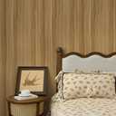 Decoroom Wood Grain Contact Paper 35.4" x 196.8" Peel and Stick Wallpaper Brown Faux Wooden Look Vinyl Wrap Self Adhesive Removable Wall Cover for Countertops Cabinets Drawers Shelf Furniture Decor
