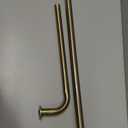 Room Darkening Curtain Rod, Wrap Around Design, Extra-Thick 1-Inch Diameter Single Drapery Rod, Extendable Metal Rod Set for the Blackout Curtains and Sheer (Antique Bronze, 28-48")