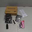 JEWHITENY 28 Colors Poly Nail Gel Kit with Base Top Coat Purple Blue Yellow Nude Pink Glitter Shades Quick-Dry for Beginners DIY Need U V Lamp Curing