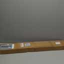 Ceiling Curtain Track, Curtain Track with Roller Hooks, 12ft - 15ft Ceiling Mounted Rail Set for Room Divider, White