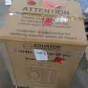 Equator All-in-one Washer Dryer Ventless FULLY BUILTIN 0-CLEARANCE 1.62cf/15lbs 110V 1400RPM (White)