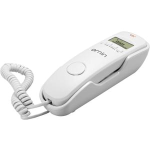 T112 Trimline Corded Telephone with Caller ID(Off-White)