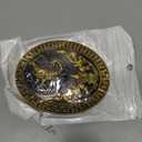 BBOTEN Western Scorpion Belt Buckle for Men Women, Cowboy Scorpion Belt Buckles Golden Engraved Belt Buckle