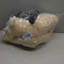 FURTIME Dog Bed for Small Dogs, Washable Orthopedic Dog Bed with Removable Cover, Rectangle Soft Calming Sleeping Puppy Bed Durable Pet Cuddler with Anti-Slip Bottom, Beige, S (20"x19"x6")