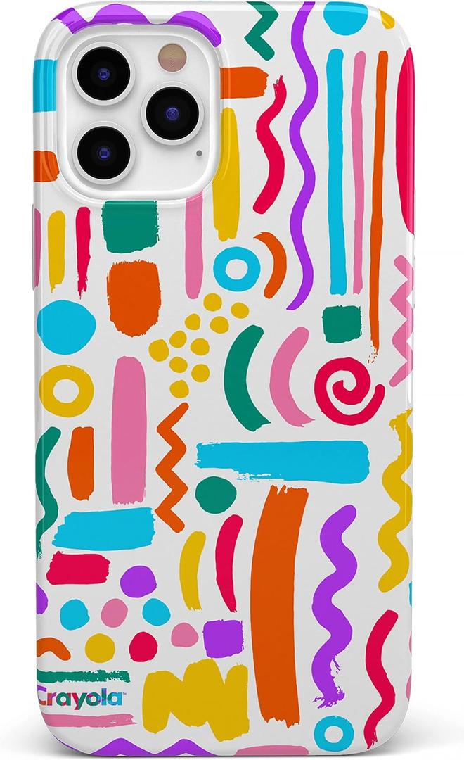 Casely iPhone 11 Pro Max Case | Make Your Mark | Crayola Paint | Classic Ultra Slim Design