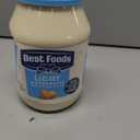 Best Foods Mayonnaise Light Mayo For A Creamy Sandwich Spread or Condiment Made With Cage-Free Eggs 30 oz (EXP 07/01/26)