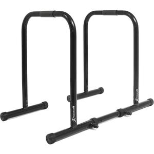 ProsourceFit Power Dip Station Adjustable Height Upper Body Equipment for Home Gym