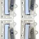 OCPTY Door Handles Interior Driver Passenger Side Replacement fit 005-2011 for Jeep Grand for Cherokee Inside Door Handles Beige(4pcs)