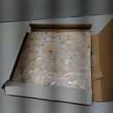 Peel and Stick Tile Backsplash 10PCS Mother of Pearl Shell Mosaic Stick on Decor for Kitchen Living Room Bathroom (Ivory White)