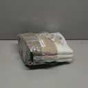 Goodpick Woven Storage Baskets for Organizing, Blanket Basket Living Room, Rope Baskets for Storage, Rectangle Toy Basket With Handles, Brown and White, 18 x 14 x 12 Inches