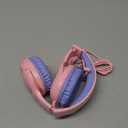 acer Kids Headphones - Over-Ear 85/94dB Volume Limiter 3.5mm Jack Foldable Stereo Sound Headset for Toddlers Girls Boys Travel Learning Entertainment Tablet Kindle iPad PC,Pink Purple, HK03