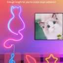 50ft Neon Rope RGB Lights, IP68 Waterproof Flexible Neon Lights, Room Decor for Christmas, Outdoors, Pool 1 Roll C