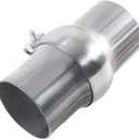 3 Inch Exhaust Ball Clamp Pipe Joint, 3 Inch OD Stainless Steel Exhaust Pipe Repair Kit Quick Fix Exhaust Muffler Angle Adjustment Joint Kit