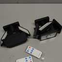 3000LM Solar Lights Outdoor, 4 Adjustable Heads Solar Motion Sensor Lights with 283 LED, IP65 Waterproof Security Wall Lights, Remote Control Flood Lights for Graden, Outside, Backyard 2 Pack