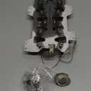Dryer Heating Element and Thermal Fuses Fit for Samsung DV395ETPASU/A1 DV456EWHDWR/AA, DV393ETPAWR/A1 DV395ETPAWR/A1 DVE45N5300W/A3 DV328AEW/XAA DV456ETHDSU/AA DV395ETPARA/A1 DV456EWHDWR/AA